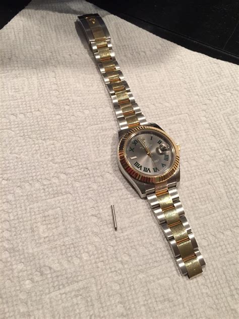 rolex style date bubble fell off|My barely over a year old Rolex detache.